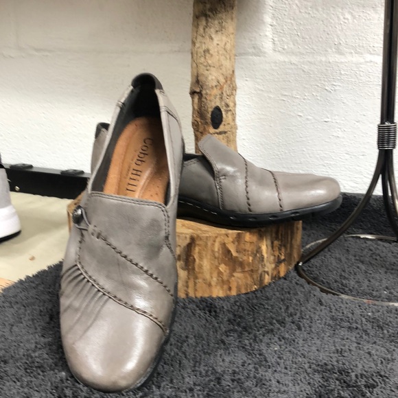 Cobb Hill by new balance light gray slip on casual shoes - Picture 1 of 8